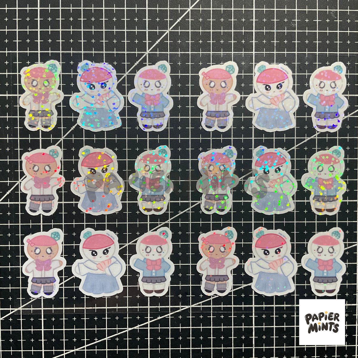 papiermints's tweet photo. #papierprints

— Kisscut Vinyl Clear Backing + Holo Dots coat

💌 printing service lf sticker button pins seventeen svt twice ph print cut txt bts enhypen endless evan funmeet kpop fanmeet dunkin concert cortis print ateez nct diecut kisscut sheet arirang free freebies giveaway https://t.co/TufuvzzquW