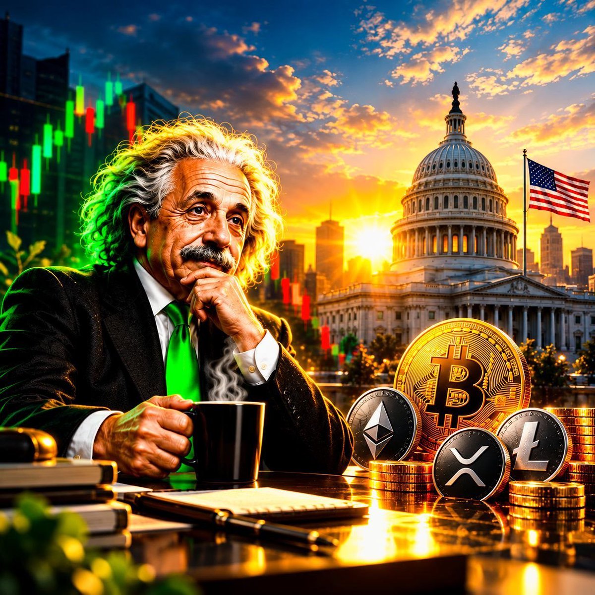 ChenNBJenny's tweet photo. The cryptocurrency market will never die. https://t.co/PG9JvB1YUp