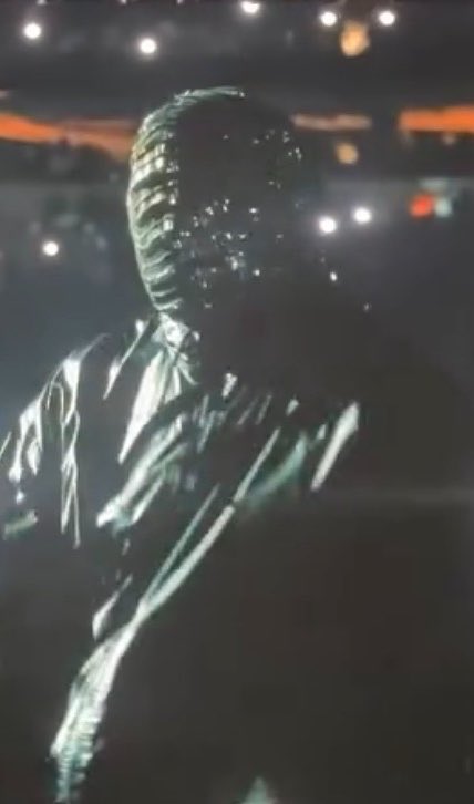 yeunrlsd's tweet photo. NEW YE MASK ALERT 

Ye @ Chris Brown’s concert https://t.co/uSMolRg1rd