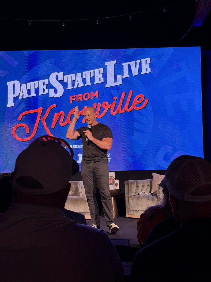 3rdNLongSports's tweet photo. The #PateState Live Show did not disappoint.
Great way to spend a Friday night.
#MeeMawSays #Pate2028 https://t.co/xfolHwQhDT