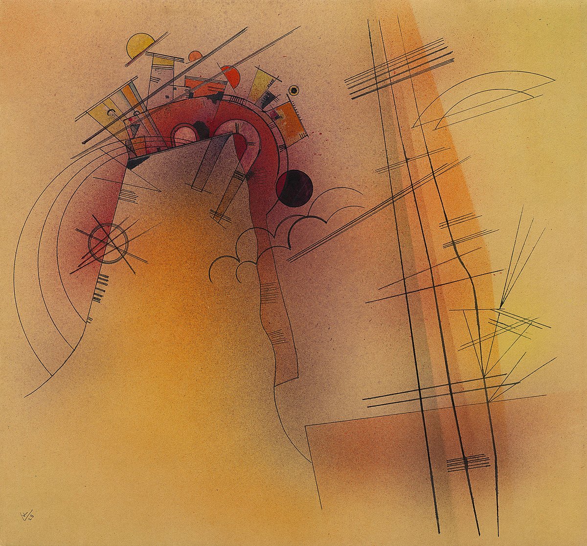 literatura_rte's tweet photo. Wassily Kandinsky (1866-1944)
Aglow
1928 https://t.co/I2mnWhzOwb