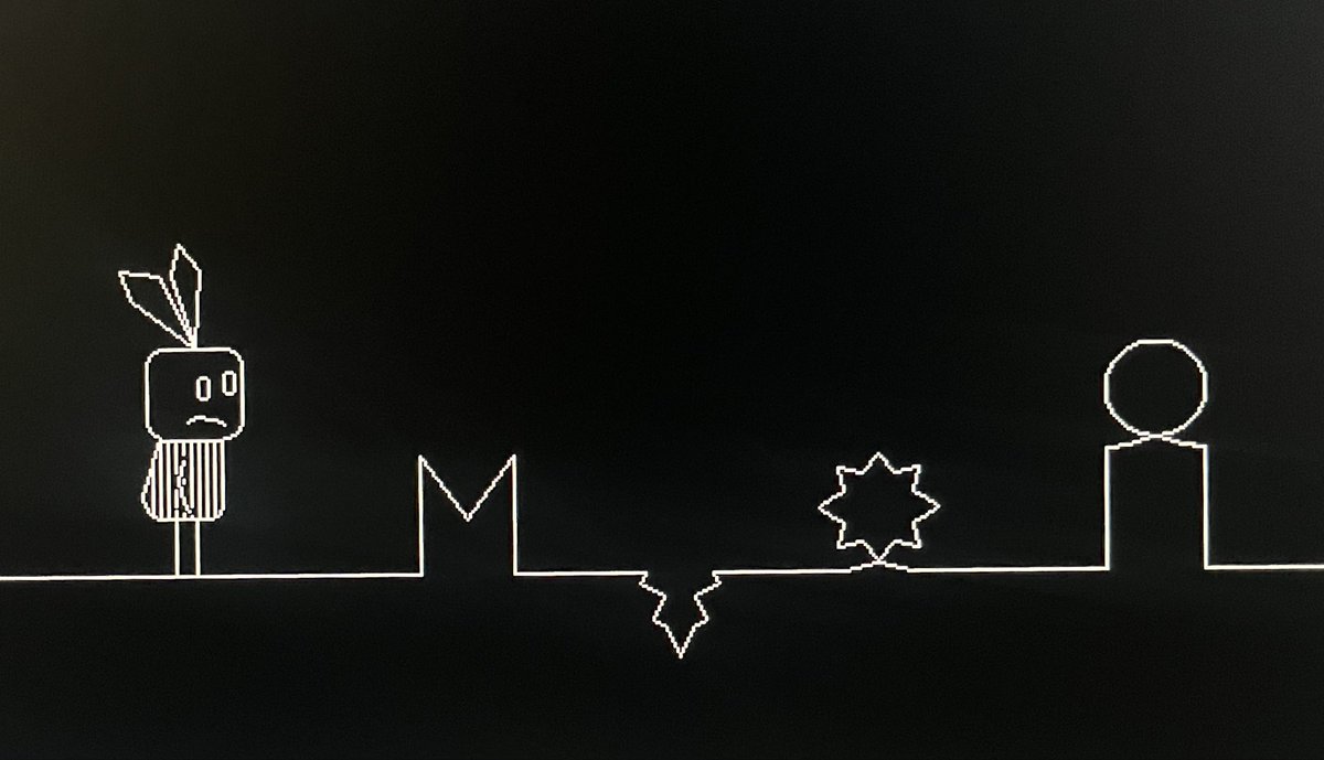 The_Cybertruck's tweet photo. I’ve never posted anything here before so here’s something that I drew in MS Paint. Enjoy, Vib-Ribbon and Brewstew fans! https://t.co/ViVdqxNDzQ