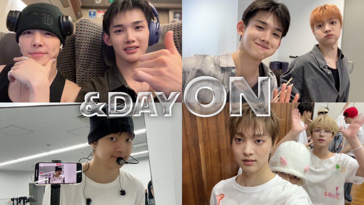 andTEAMofficial's tweet photo. [&amp;DAY ON] 僕たちはご飯友達！EJとJOのツアー日記 | &amp;TEAM
(https://t.co/KDA5gVQ20w)

#andTEAM #エンティーム #앤팀 https://t.co/f5ljUcfFlC