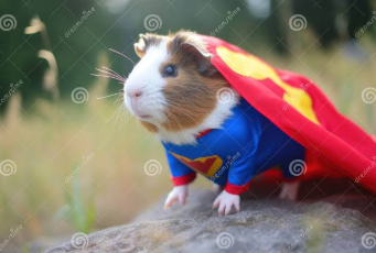 raankon's tweet photo. @SYBERKORE Superman gerbil https://t.co/eSxfbKLziS