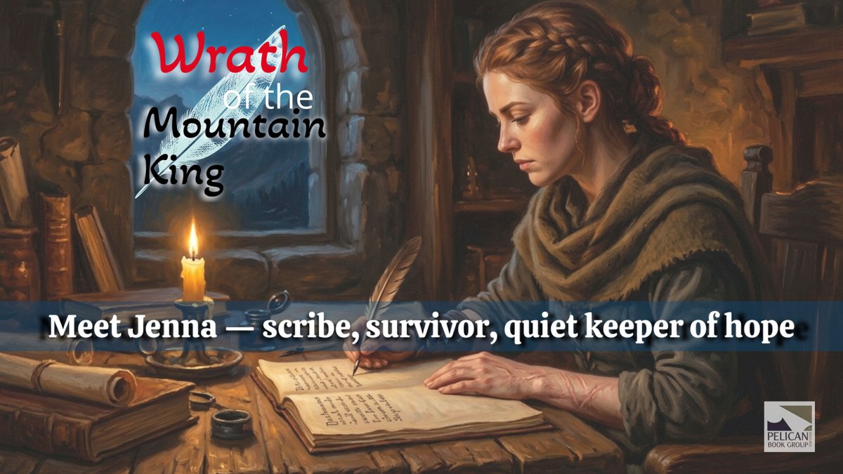 PelicanBookGrp's tweet photo. 𝘞𝘳𝘢𝘵𝘩 𝘰𝘧 𝘵𝘩𝘦 𝘔𝘰𝘶𝘯𝘵𝘢𝘪𝘯 𝘒𝘪𝘯𝘨 celebrates the quiet people who keep faith in dark times.

#ChristianFantasy #BookTwitter #IndieFiction
https://t.co/bQ8UxVH9P3 https://t.co/xcOomqW5DI