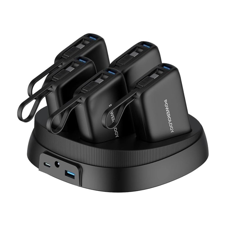 DitCompany's tweet photo. 5 in 1 Power Bank Terminal 5x 10000mAh QC Wireless Power Bank Premium Black with USB-A and USB-C Ports
#Electronics #Mobile #Phones #Communication #Accessories #Chargers #Portable #Power #Banks https://t.co/H6MUp0UWMV
