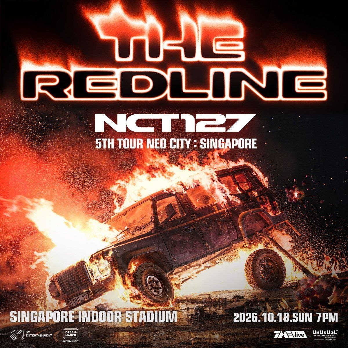 sayan_ny's tweet photo. WTS | NCT 127 5TH TOUR ‘NEO CITY: SINGAPORE’

18 Oct 2026 | 7PM
Singapore Indoor Stadium

🎫 Stand Pen A ×2
🎫 VIP Seated Sec 221 ×3

DM if interested. Interfans welcome.

#NCT127 #NCT127inSingapore #NCT127_NEOCITY #WTS #LFB https://t.co/BBXr5MfGF0