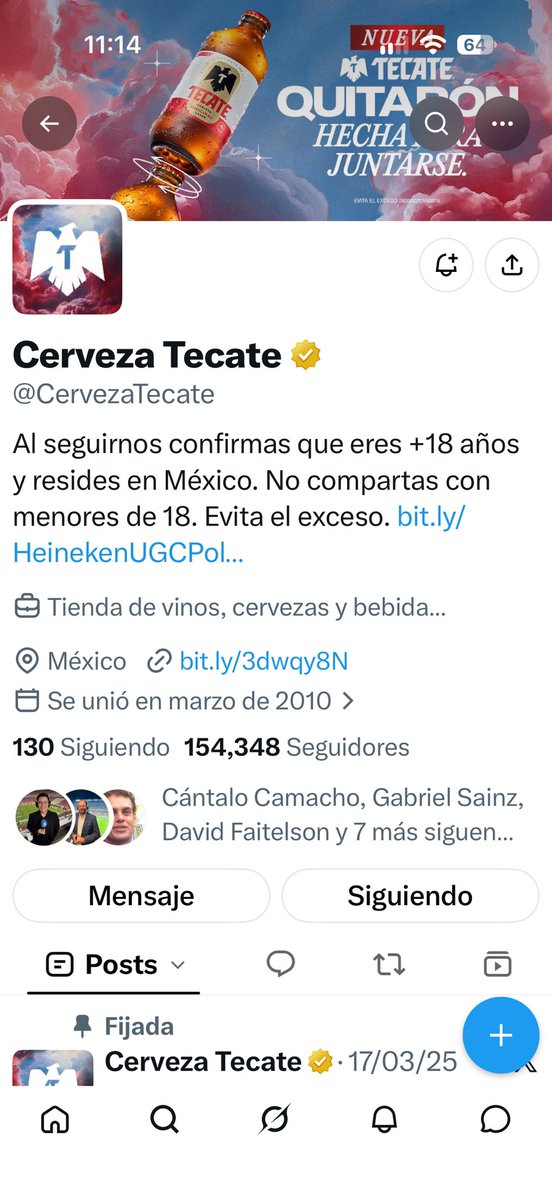 victor11_pla's tweet photo. @CantaloCamacho @Chivas @Club_Queretaro @CervezaTecate @gabosainz #CantaloCamacho 
Actualmente Luis Romo, anteriores Jair Pereira e Hiram Mier 
Dale Rebaño!!! ⚽️⚽️⚽️ https://t.co/bw5RzY8pmJ