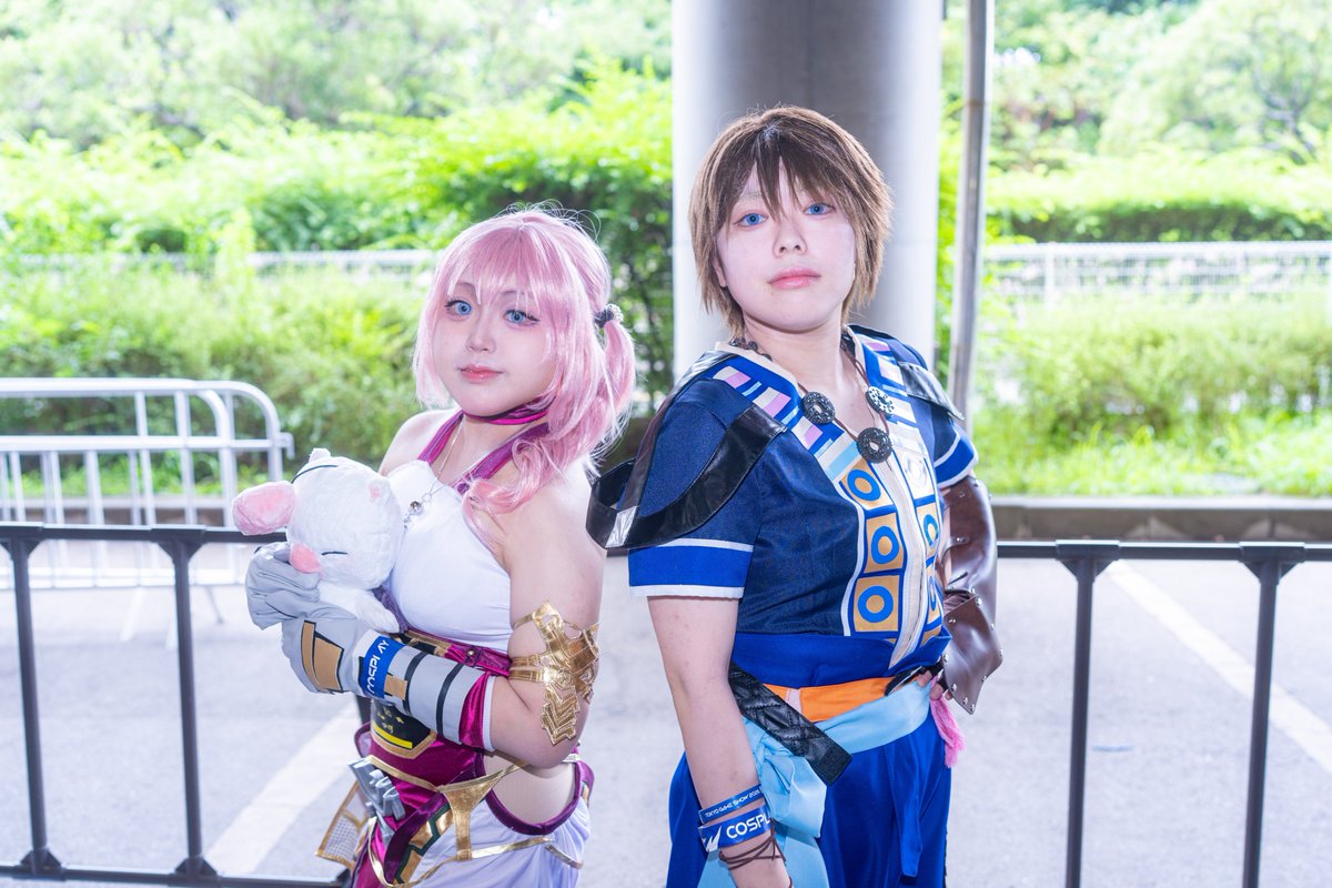 Snow_Rabbit_Cos's tweet photo. 🩷※Cosplay※💙

FINAL FANTASY XIII-2
セラ＆ノエル

🩷Me
💙@Regulus3939

📸@98tml様

 #TGS2026
 #TGSコスプレ2026 https://t.co/fJg0PnV3io