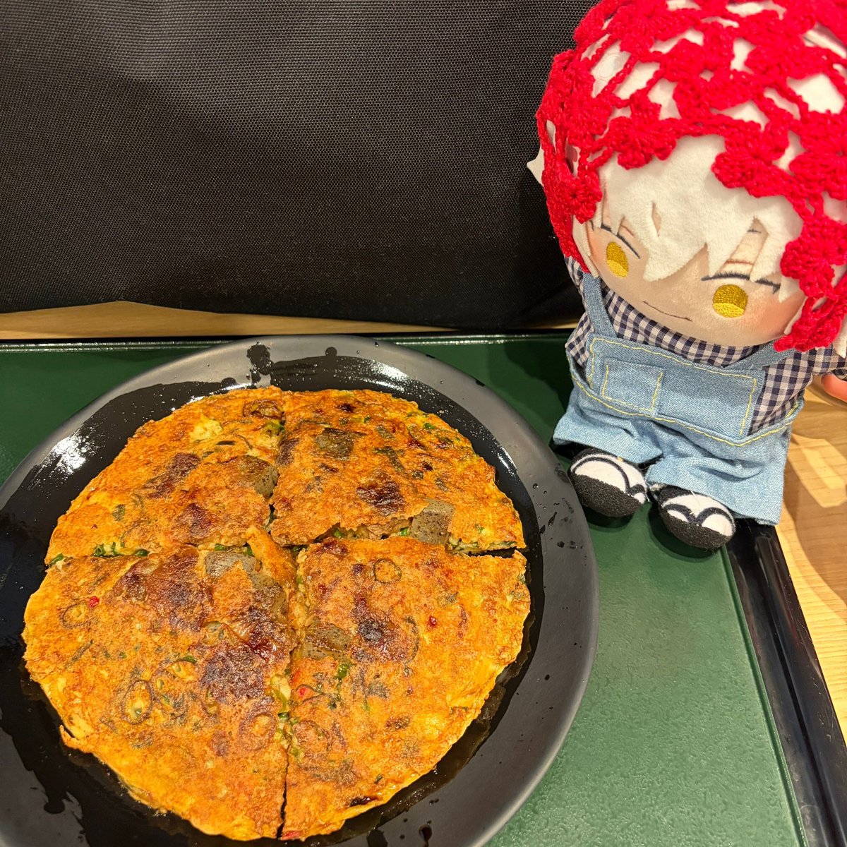 Cii_141's tweet photo. ねぎ焼きだよつるさん https://t.co/DKIZinHcZu