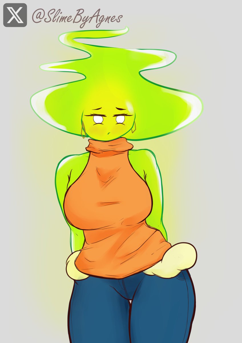 SlimeByAgnes's tweet photo. I need to practice more body types.
character to @Etherealist_35 
#digitalart #OC #draw https://t.co/JvBMNFUJmf