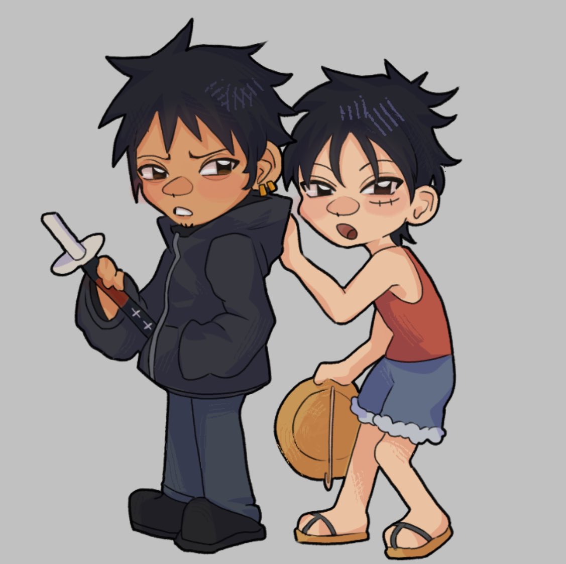 Gravitraine's tweet photo. gift by my bestie w no socials :,) #lawlu #lulaw https://t.co/Tz1X6M5Nso