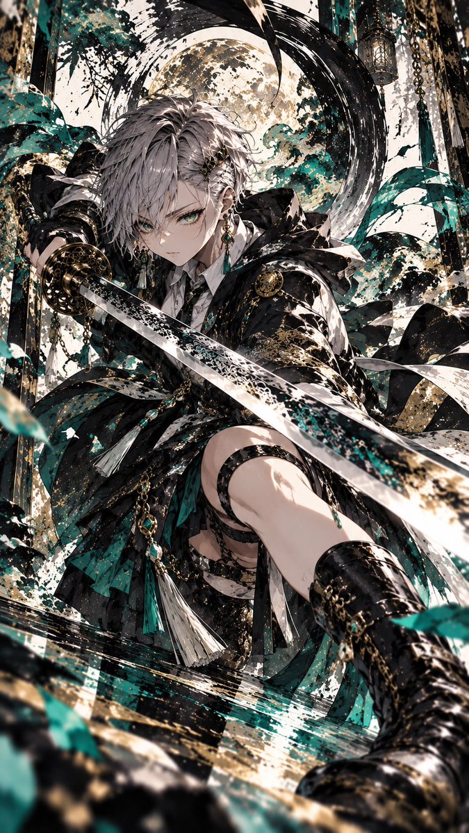 Liam0358's tweet photo. #AIart  #aiイラスト #SamuraiArt https://t.co/8rjQoedmLF