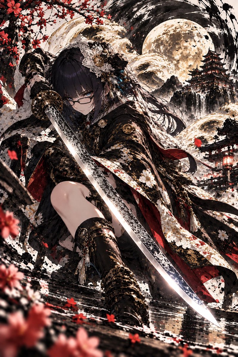 Liam0358's tweet photo. #AIart  #aiイラスト #SamuraiArt https://t.co/8rjQoedmLF