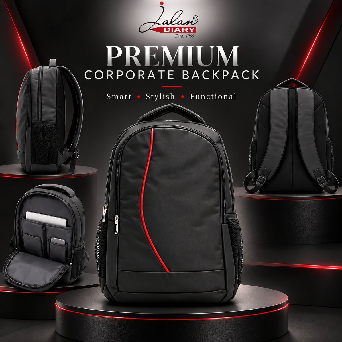 Jalandiary's tweet photo. A sleek Premium Corporate Backpack crafted for professionals who value style, comfort, and organised storage.
Jalan Diary – Trusted Diary & Corporate Gifting Solutions Since 1969
#JalanDiary #CorporateBackpack #CorporateGifting #PremiumBackpack #BusinessGifts #CorporateGifts https://t.co/tfEk37gkeW