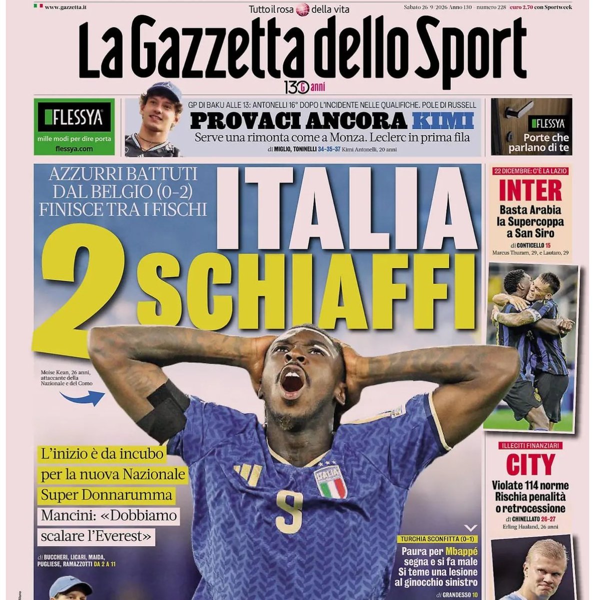 claudeherou2's tweet photo. Il calcio in Italia è stato distrutto dalla #mafiainter
Una volta con #farsopoli e una seconda volta quando hanno voluto ricreare farsopoli per riazzerare la #Juve dei 9 scudetti di fila
Il tutto per salvare l'#inter #impunita #prescritta #fallita pignorata dal fallimento https://t.co/Q9LtkIPr3x