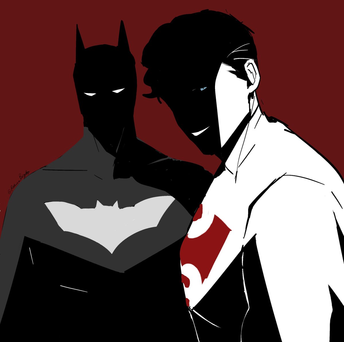 Resvina3's tweet photo. #dcfanart #superbat #batman #superman https://t.co/pKqRaGsou2