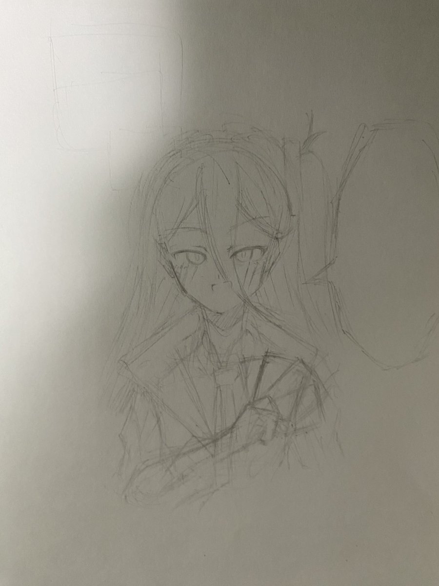 Saramento5's tweet photo. アリス描いてみました(なおラフ)
#ブルアカ　#ブルーアーカイブ
#天童アリス https://t.co/FpgQh1PKKO