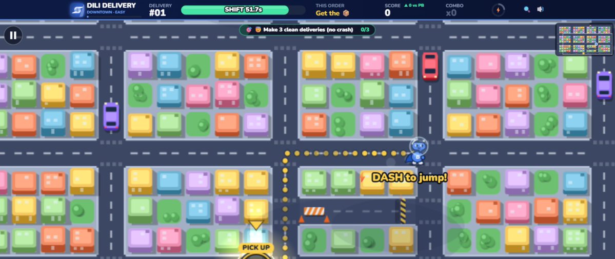 BabyCrye's tweet photo. @quangdai1721 @DlicomApp This game is really fun, and I really enjoyed it! Maybe there could be different map choices, like a village map where the challenges include things like horses or other unique obstacles. It would make each map feel more different and exciting. Great game ever!! https://t.co/mLezOgpQlK