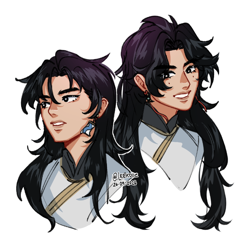 leekoii_'s tweet photo. i just wanted to see the ye siblings with their hair down and got a little carried away :D

#overwatchfanart #wuyang #anran https://t.co/W4uDLoxwnb