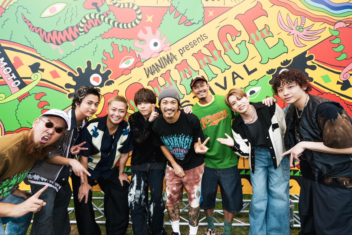 WANIMA_KENTA's tweet photo. Da-iCE×WANIMA

@Da_iCE_STAFF 

#ワンチャンスフェス https://t.co/ACPgJBlhkN
