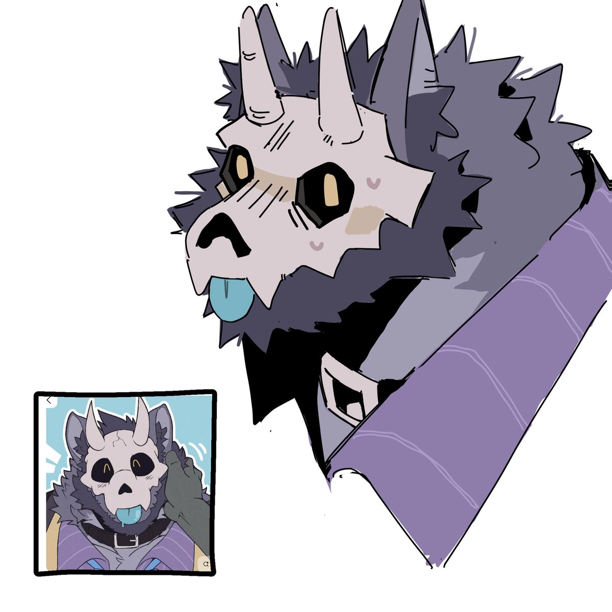 draco2662's tweet photo. cozy skull head from Pinterest https://t.co/PWTQm77AWx