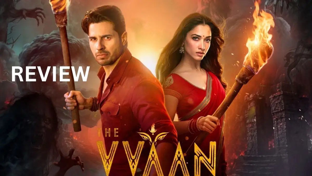 iambholu1's tweet photo. 🎬 MOVIE REVIEW

An atheist’s journey into faith &amp; spirituality makes this one intriguing.

Siddharth is solid, Tamannaah shines, but Sunil Grover steals the show with his dark performance. 🔥

Great BGM, atmosphere &amp; VFX. The Vvan Mata mythology adds to the experience.

⭐ 3.5/5 https://t.co/VoZYlHv9U7