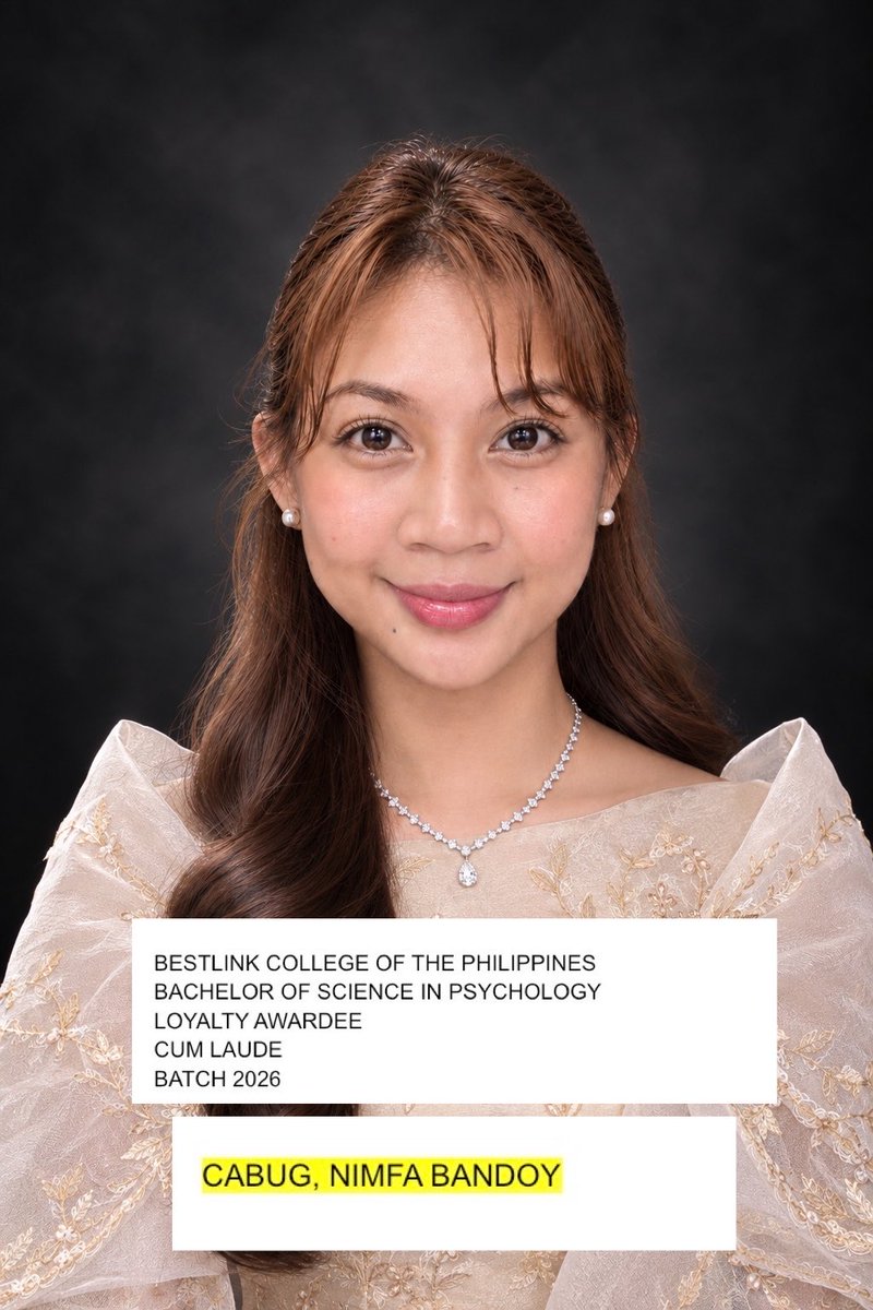 nmfcbg_'s tweet photo. A little throwback to a chapter I’ll always be grateful for.  

I officially graduated last May 9, 2026, pero parang hindi pa ako ready i-let go completely yung chapter na ’to. 

29 and finally a graduate. ✨🎓 https://t.co/D3D5AP5jpu