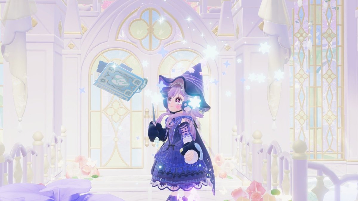 heartopia_lifeS's tweet photo. 魔女っ子かぁわいいい💜🖤💜🖤 https://t.co/ReDELL4rQL