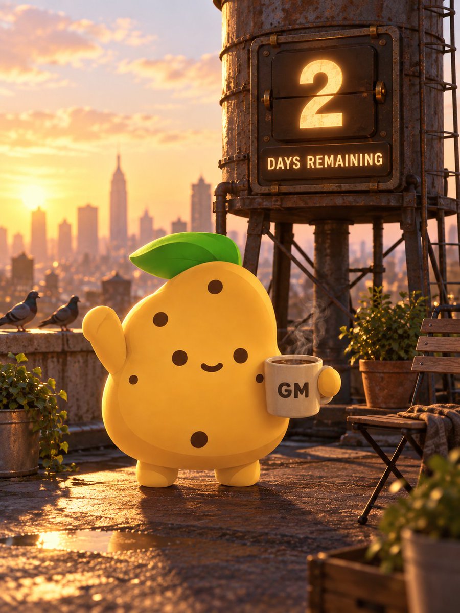 potato_dot_fun's tweet photo. Gm ☕️

Only 172800 seconds left until https://t.co/PmLD46ICki launches on the @RobinhoodCrypto blockchain.

Its time to get all your spuds in order 🥔

#ETH https://t.co/MNcqnykzsH
