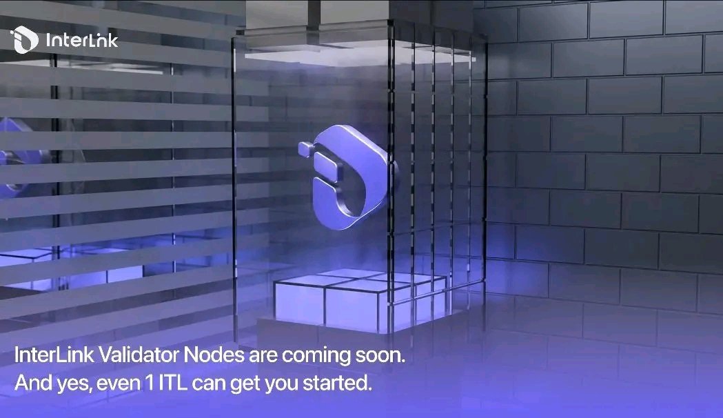 kkza49441's tweet photo. InterLink Validator Nodes are coming soon, and just 1 ITL is enough to get started! Secure the network through delegation, shop on PrintMall, or join the 1 ITL Club at https://t.co/0FbavejucF. Let's build a decentralized future together.

Code: 32192511 https://t.co/1BPxfa88eE