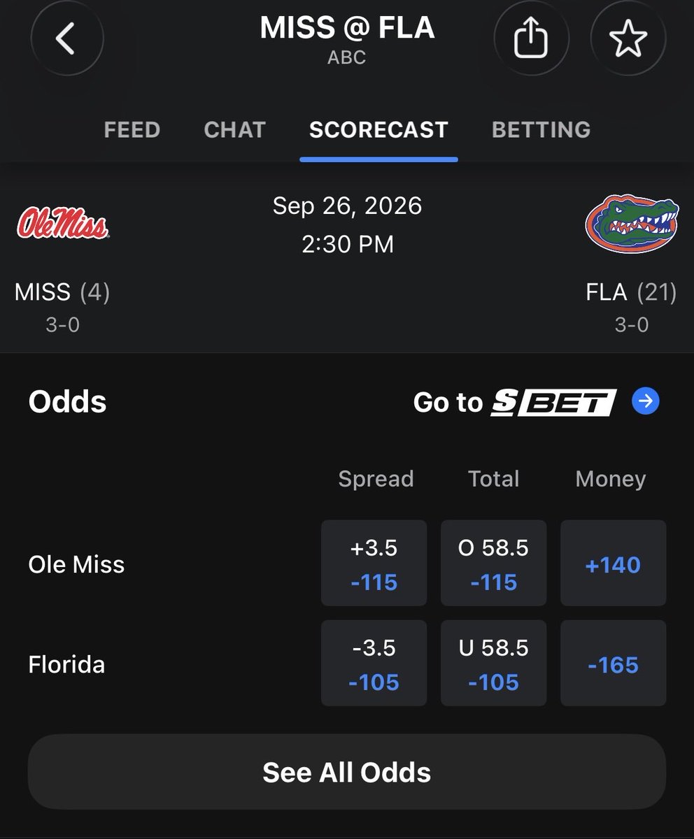 B3ttingManiac's tweet photo. CFB🏈 SATURDAY NIGHT 🔒! 

Like + reply to get the play! 

EASIEST BET OF THE DAY! 🔥👀 https://t.co/IDhHQUZ22p