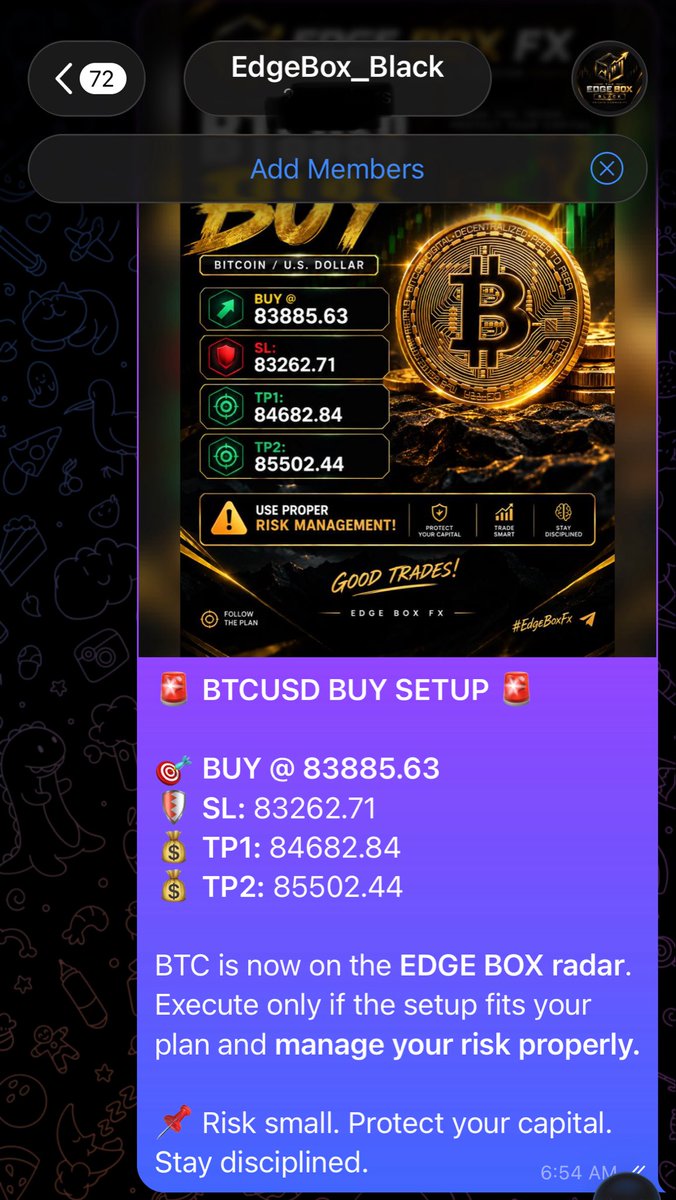 TheEdgeBox_Fx's tweet photo. This Week’s EdgeBoX Called Signals Update 

All called before market moved 

Tue: GBPUSD BUY = SL ❌

Wed : JP255USD SELL = TP1&amp;TP2 ✅ 

Fri : BTC/USD BUY = TP1 hit ☑️ 

We go again Next week 🚀

#edgebox101 #gbpusd #jp255usd #btcusd https://t.co/3MS9slRSs1