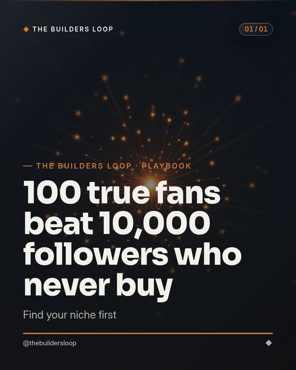 BibiMeccats53's tweet photo. You don’t need 10, 000 followers. You need 100 people who buy everything you make. Kevin Kelly’s idea still works, but most builders skip the mechanics. Here’s the 2026 playbook. https://t.co/vyrzcTbftm