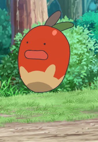 kirifudajoeLove's tweet photo. 謎生物2
ヘタと葉っぱでリボンっぽい
#アニポケ https://t.co/OIssLB4rpG