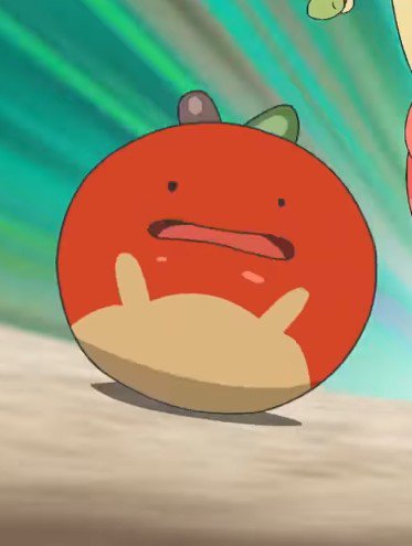 kirifudajoeLove's tweet photo. 謎生物2
ヘタと葉っぱでリボンっぽい
#アニポケ https://t.co/OIssLB4rpG