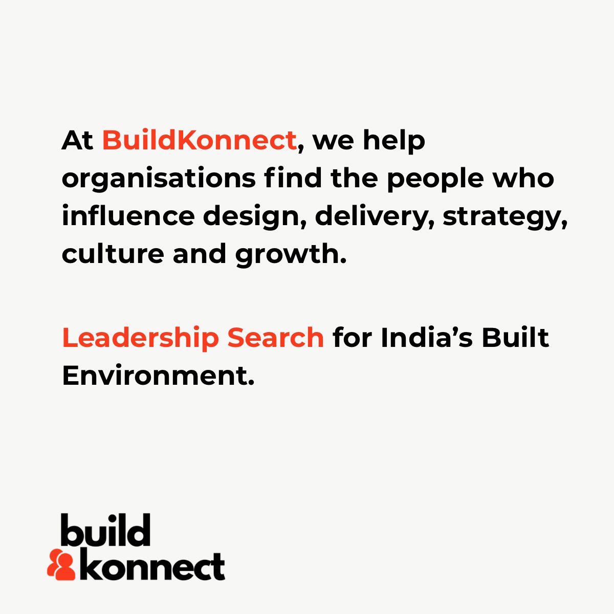 BuildKonnect's tweet photo. The right leadership can shape more than a project - it can shape what comes next.

#Buildkonnect helps organisations identify and connect with leaders who bring vision, expertise and direction to the #builtenvironment.

#LeadershipSearch #ExecutiveSearch #LeadershipHiring https://t.co/V0b8IRDz1g