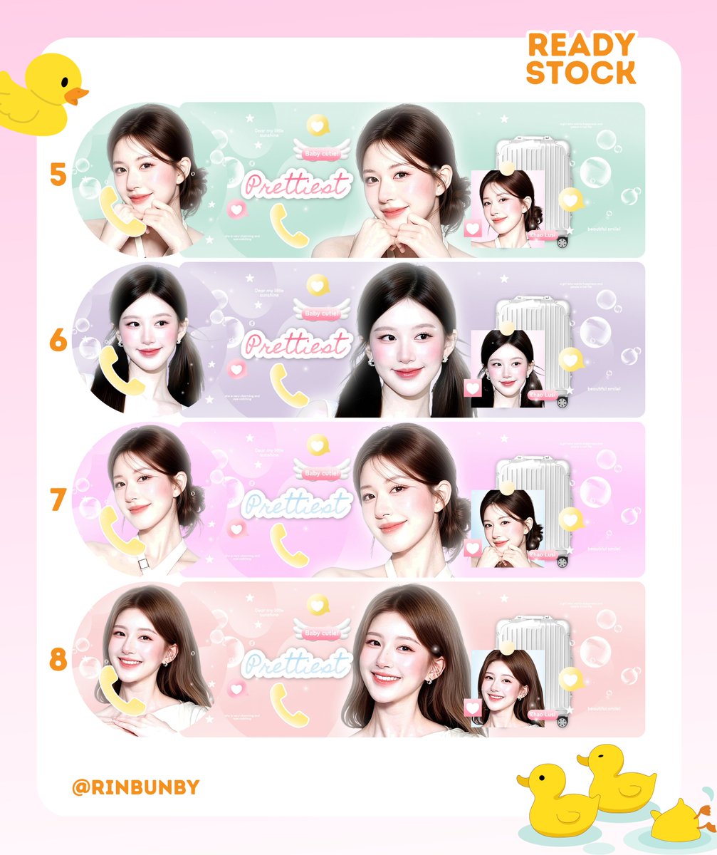 rinbunby's tweet photo. help repost thankyou! ⭐🍥

 hayiii! shera membawa ready stock 20 layout cantik go younjung dan zhao Lusi 🥢 only https://t.co/kKiNaXRSvF dan free retext ya, yuk jajan 💌

#bealanja https://t.co/xNkntOH60X