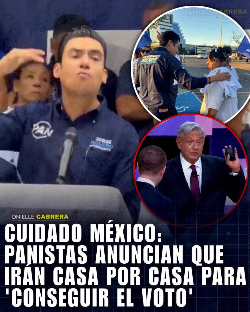 DnielleCabrera's tweet photo. 🚨 CUIDEN SUS CARTERAS: El PAN anuncia que comenzará su mega-proyecto nunca antes visto de “tocar puerta por puerta” para conseguir votos para las siguientes elecciones. 

Pero no aclararon si lo harán en México o en Berlín, en cualquier caso estén al pendientes 🥺 https://t.co/8tCAKlPveG