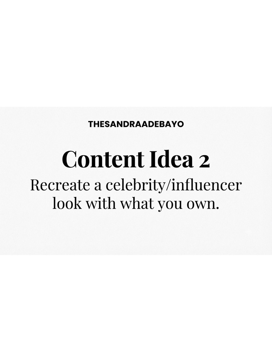 AlveraKnudhb's tweet photo. If you’re a personal brand, lifestyle creator, entrepreneur, or professional, use fashion to make your content more visual, relatable, and memorable. Try these 10 fashion content ideas, whether fashion is your niche or part of your brand. Save this https://t.co/JXyVM0ZZCQ