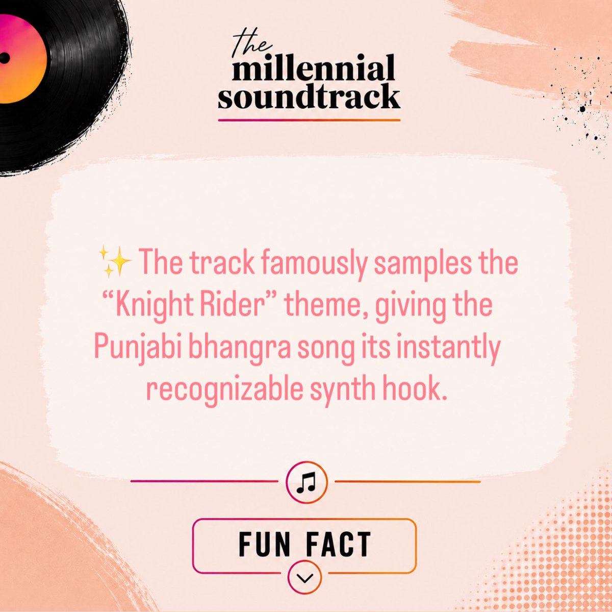 MableWaynick's tweet photo. Yesterday’s reveal: “Mundian To Bach Ke” by Panjabi MC. Did you guess correctly? Share your answer in the comments. If not, don’t worry. Come back tonight for another lyric challenge and the reveal. https://t.co/ai3R0kMqa7