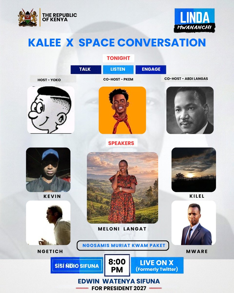 AbdiWaLangas's tweet photo. Kasongo tunampiga home and away, 
Yooh don't miss out, the youths are tribeless, 
Come on it's gonna be big🔥🔥
Wantam ☝️ https://t.co/yBLlGJznAu