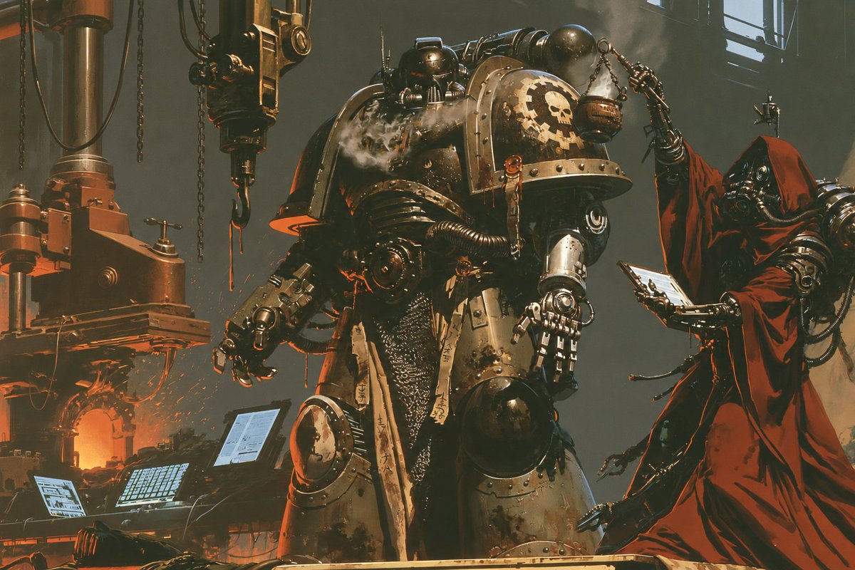 highlander83Art's tweet photo. Rites of Maintenance https://t.co/outLWe51ii