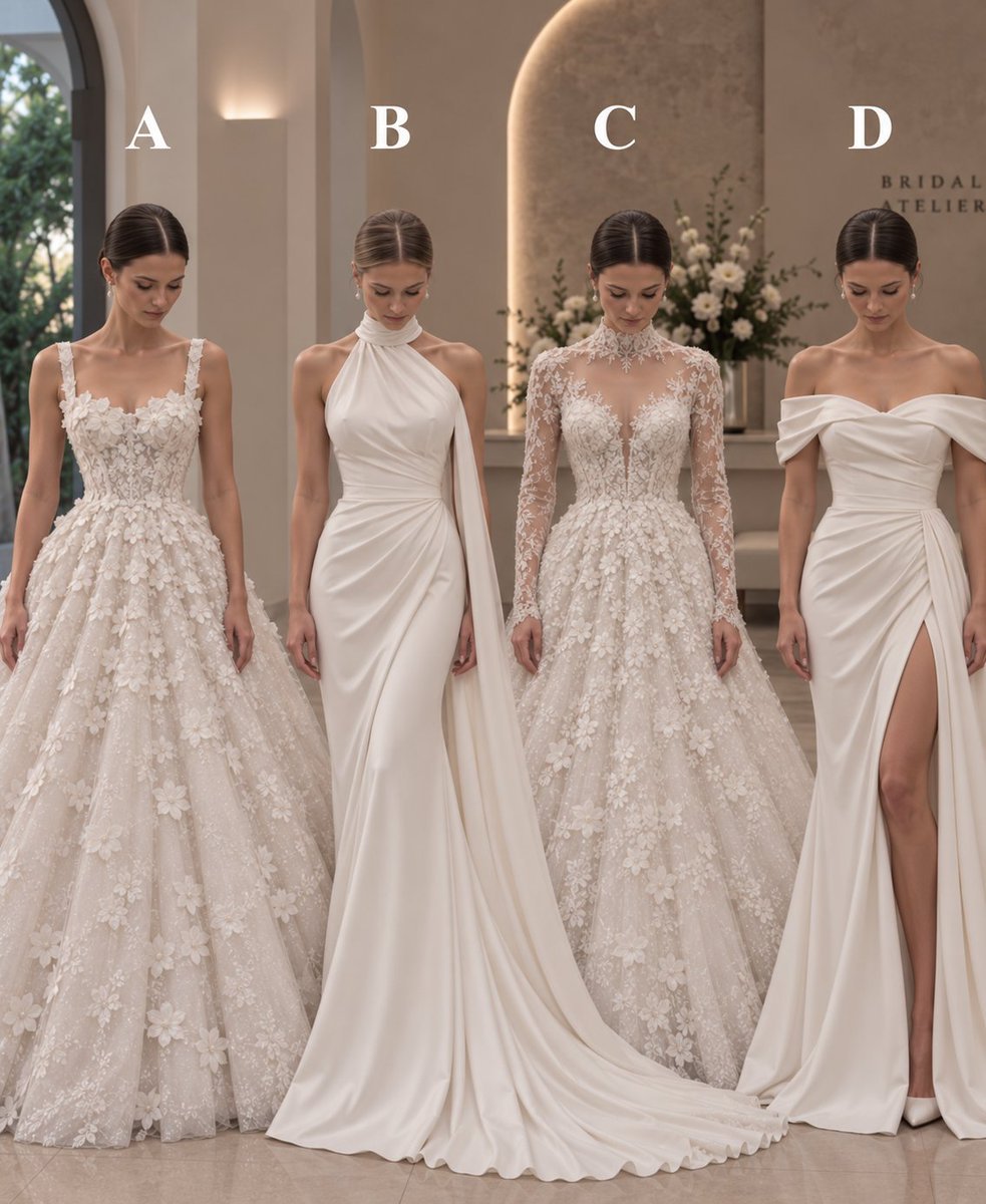 Barron302's tweet photo. A psychological test:

Which one looks more elegant and beautiful? https://t.co/P8yYVWtdnV