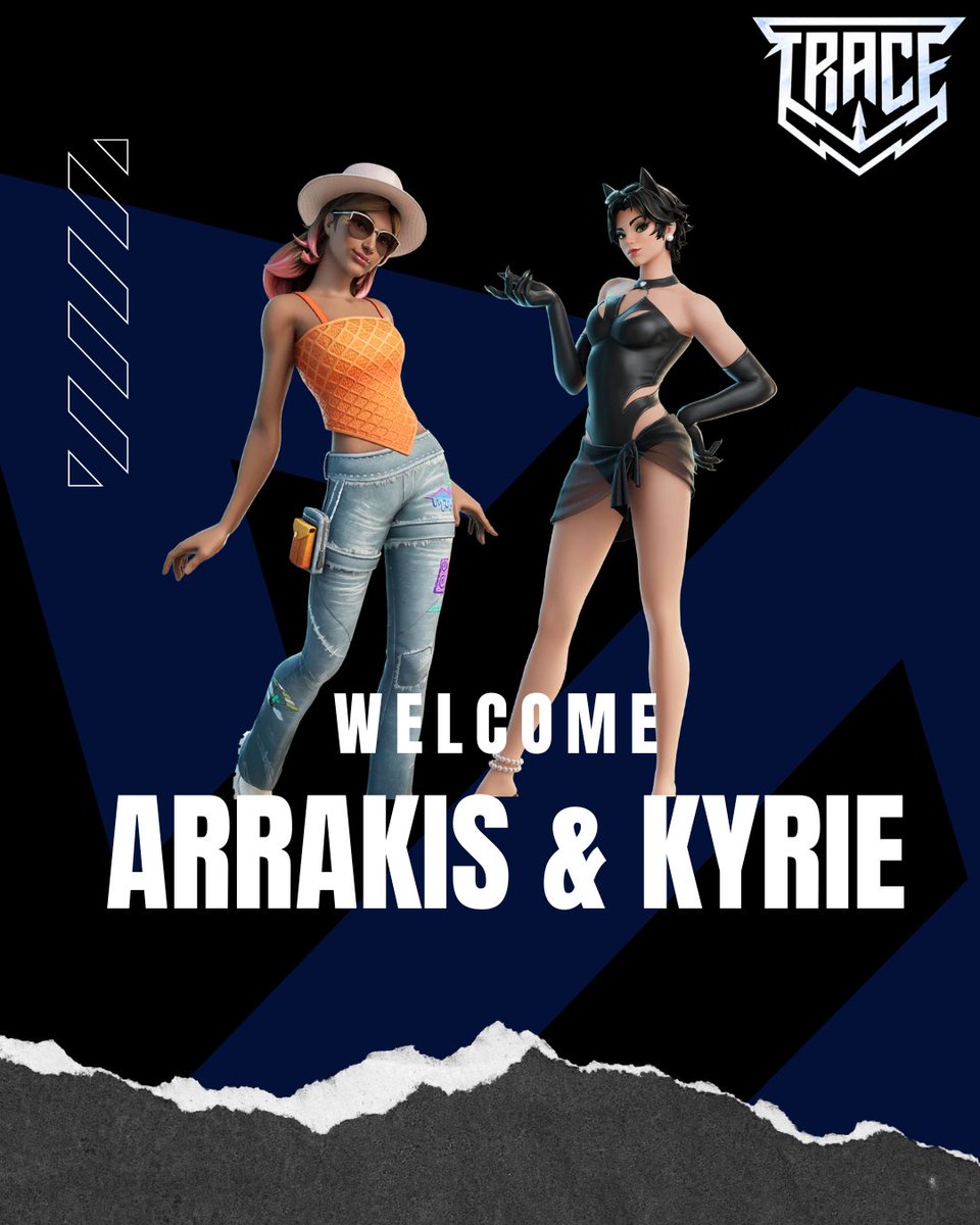 TRACEsportsOrg's tweet photo. The Future starts now. 

Welcome @arrakisfv 🇸🇬 &amp; @wrd2kyrie 🇲🇾 https://t.co/fl23cSobl3