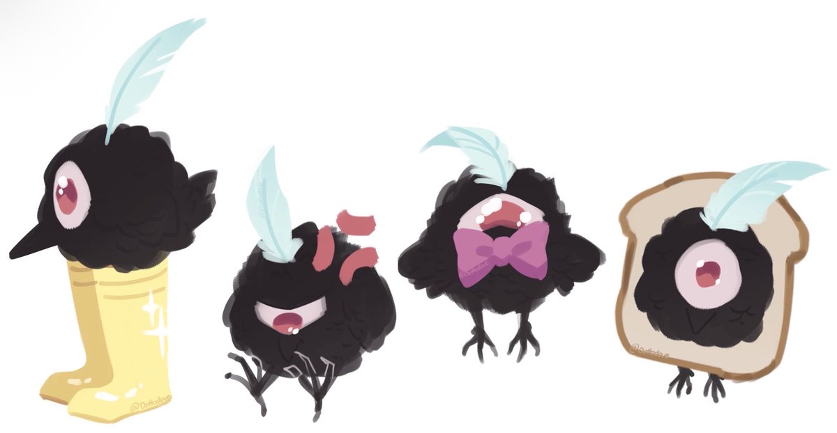 Dottodove's tweet photo. Putting birds in situations today https://t.co/3peYkO34DF