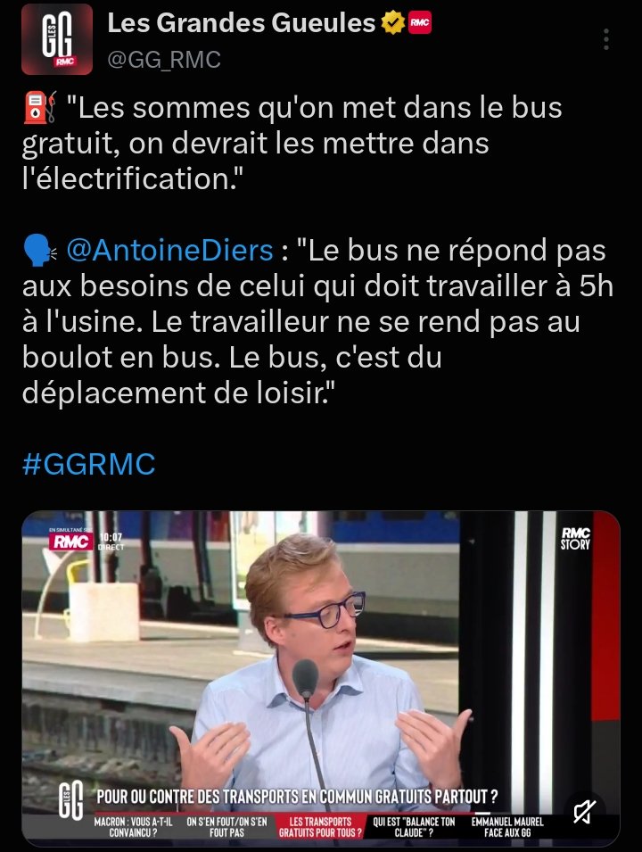 VL_syndicaliste's tweet photo. Ce gars n'a jamais vu un bus, une usine ou un ouvrier de sa vie. https://t.co/Ar447DN8U1