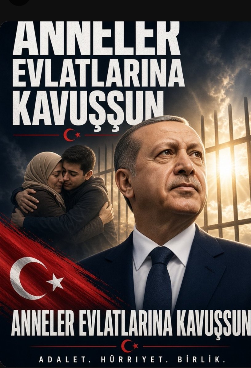 FigenAydn61's tweet photo. “PKK’ya verilen umudu adli mahkumlara da verin!
Anayasal eşitlik herkes içindir.
Anneler evlatlarına kavuşsun, adalet herkese eşit olsun.
PkkVerdiniz → Sıra Adli Mahkumda!”

@RTErdogan @dbdevletbahceli 
@NumanKurtulmus @avabdullahguler @YildizFeti https://t.co/1m7YhVUIPg