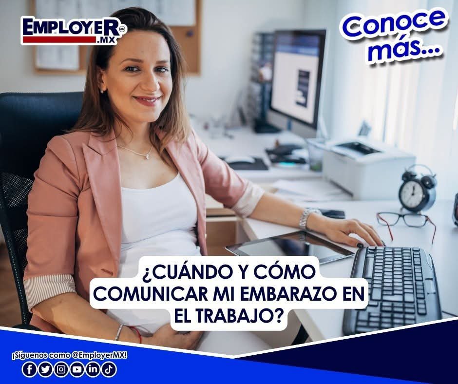 EmployerMX's tweet photo. Comunicar un embarazo en el entorno laboral puede generar dudas, especialmente cuando existe temor a ser discriminada, perder oportunidades profesionales o enfrentar represalias. 

Employer te cuenta más en https://t.co/telBNLN897

#EmployerMX #DerechosLaborales #Embarazo https://t.co/ai25oatOeg