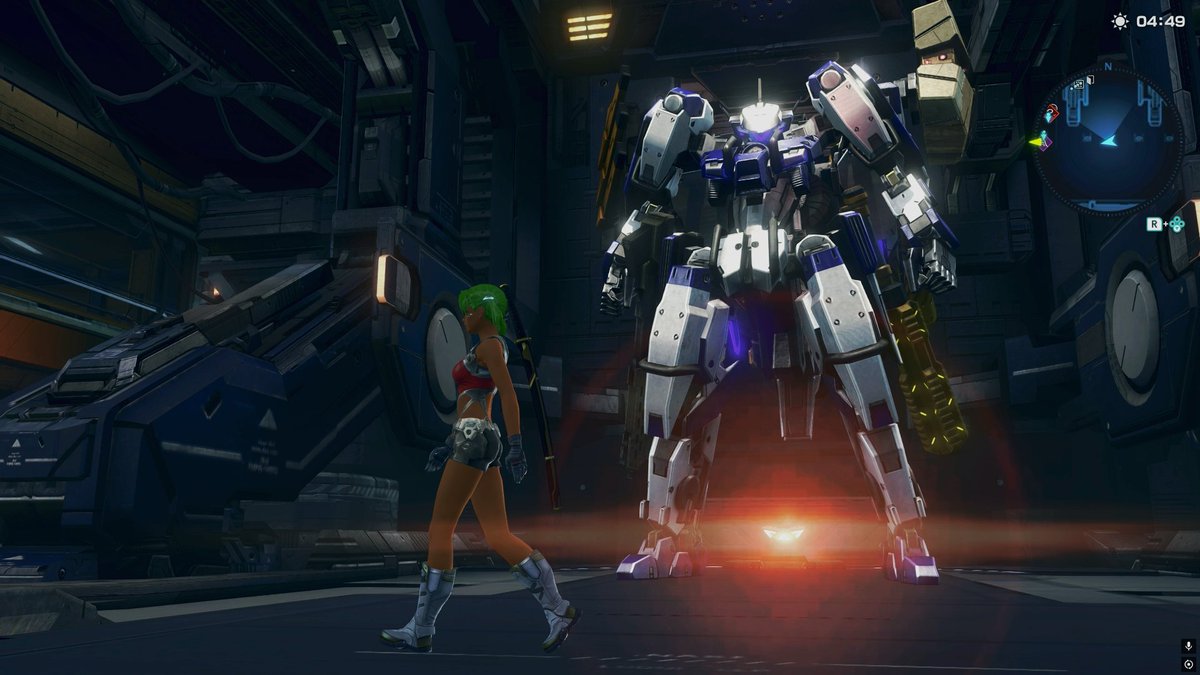 Muyu_42's tweet photo. It's funny you mention that, because I kinda named some of my latest mechas after her in another game https://t.co/qFX3biAw6d